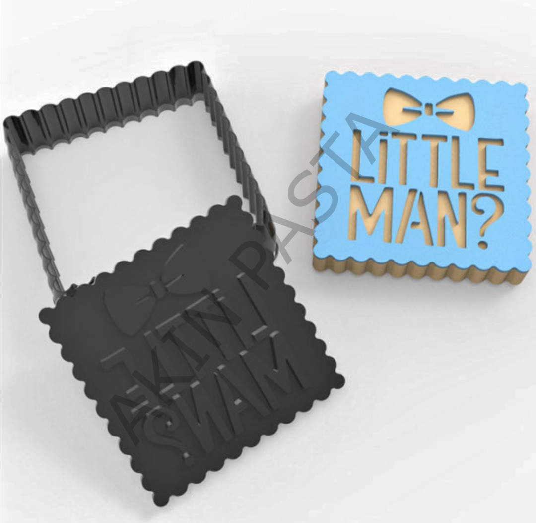 Kurabiye Damga & Kesici Setİ LİTTLE MAN ?-RP21178