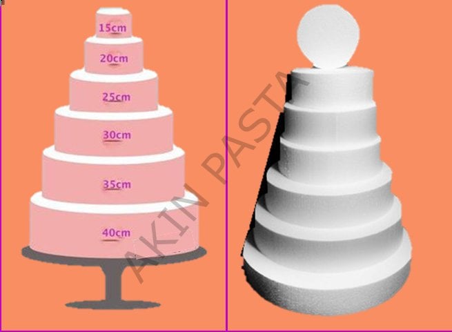 YUVARLAK STRAFOR 15 CM YÜKSEKLİK