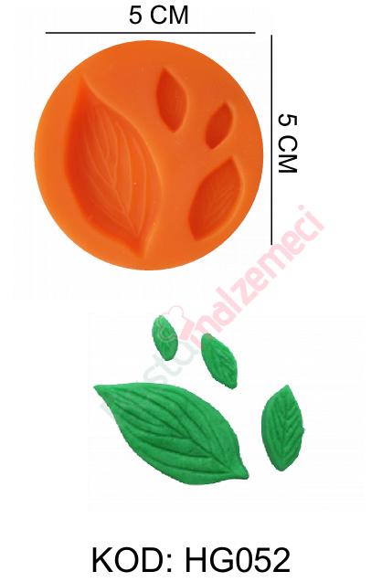 GÜL YAPRAĞI SİLİKON KALIBI HG052