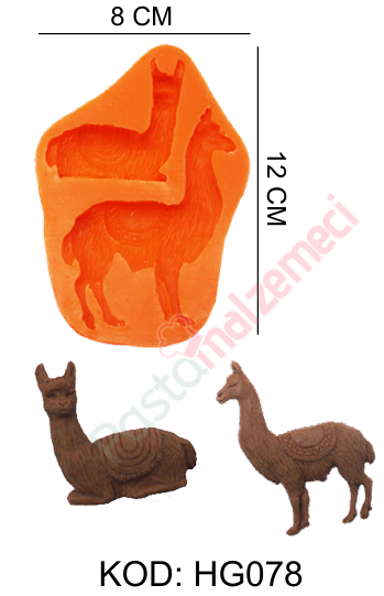 LAMA SİLİKON KALIP SETİ HG078