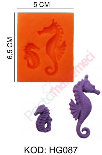 DENİZ ATI SİLİKON KALIBI HG087