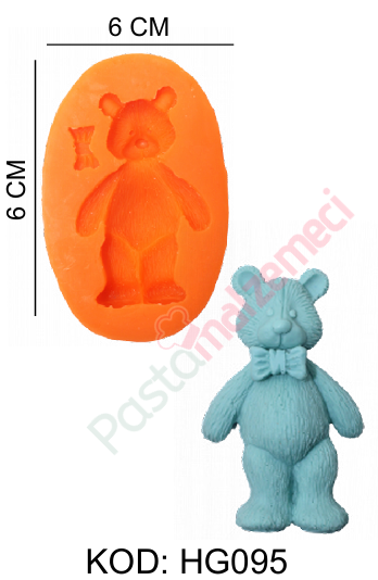 AYAKTA AYICIK SİLİKON KALIBI HG095
