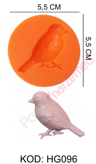 KUŞ KANARYA SİLİKON KALIBI HG096