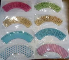 CUP CAKE ÇERÇEVE DANTELLERİ 10 LU