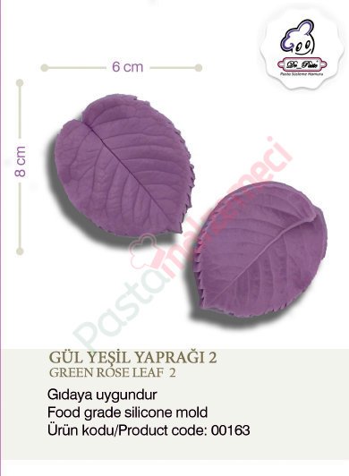 GÜL YEŞİL YAPRAĞI -2 SİLİKONU