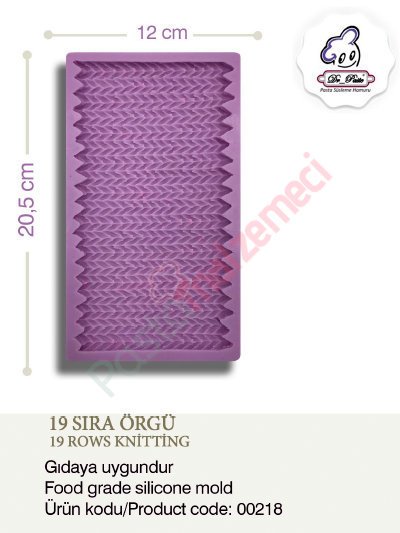19 SIRA ÖRGÜ SİLİKONU