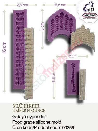 3'LÜ FIRFIR SİLİKONU