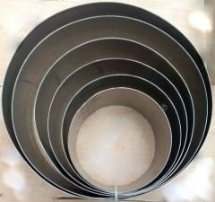 YUVARLAK ÇEMBERLER KALIN SAÇ 10 CM YÜKSEKLİK