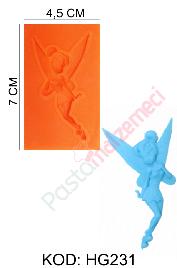 TİNKERBELL SİLİKON KALIBI HG231