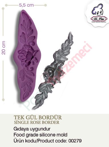 TEK GÜL BORDÜR SİLİKONU