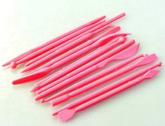 MARZİPAN SETİ İNCE 14LÜ SET PEMBE