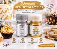 TOZ YALDIZ BOYA GÜMÜŞ VE ALTIN DEKORATİF AMAÇLIDIR