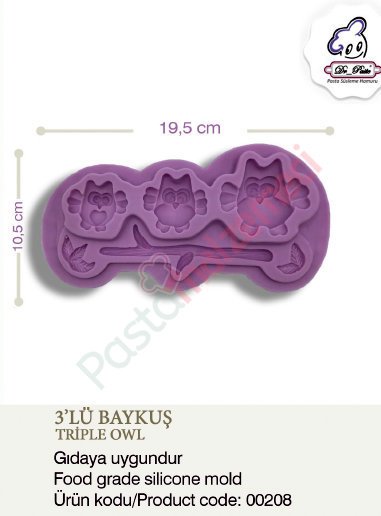3'LÜ BAYKUŞ SİLİKONU