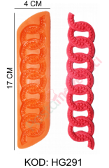 ZİNCİR DESEN SİLİKON KALIP HG291