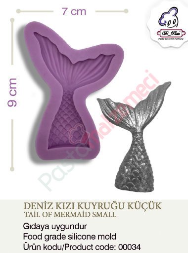DENİZ KUYRUĞU KÜÇÜK SİLİKONU