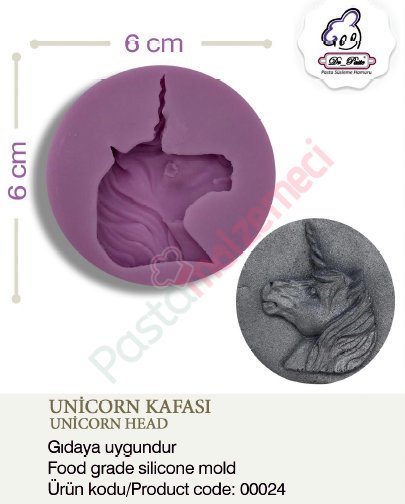 UNİCORN KAFASI SİLİKONU