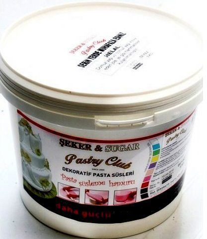 ŞEKER ŞUGAR ŞEKER HAMURU BEYAZ 2,5 KG