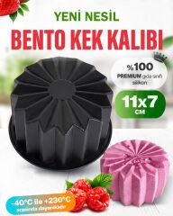 Bento Kek Kalıbı Üçgen Çizgi Desenli Kek Kalıbı 11x7 cm
