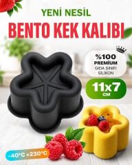 Bento Kek Kalıbı Yıldız Desenli 11x7 cm
