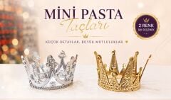 Minik Plastik Pasta Taçları