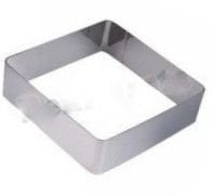 KARE METAL KURABİYE KALIBI 6 CM