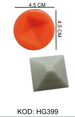 Piramit Desenli Silikon Kalıp HG399