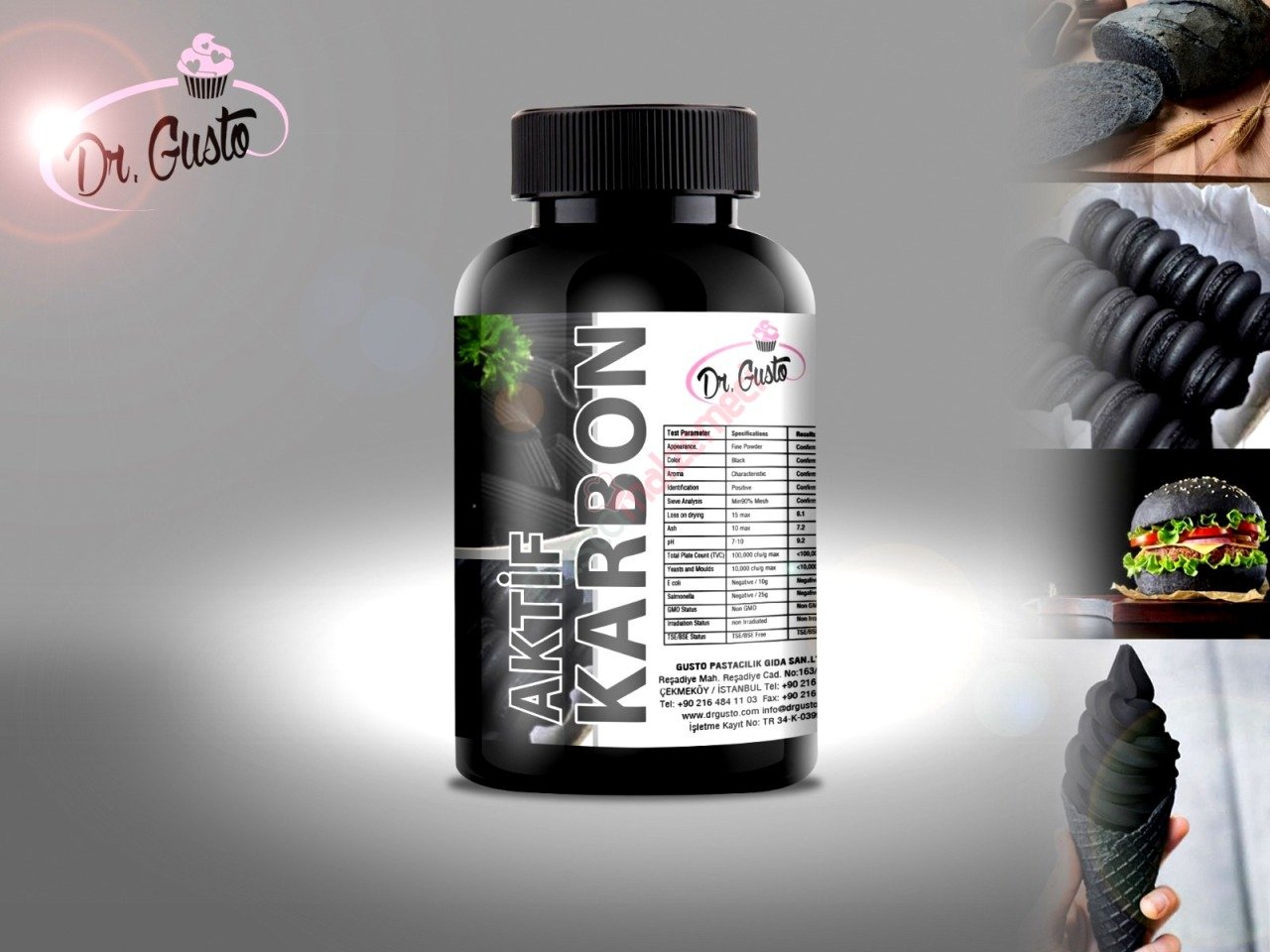 AKTİF KARBON 100 GR DR GUSTO