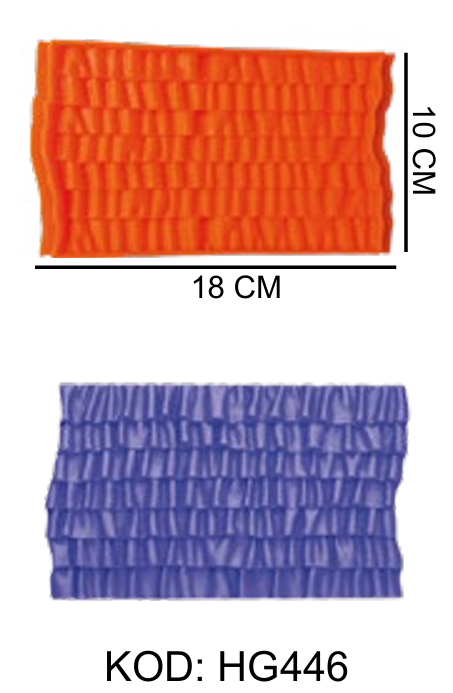 Kare Örgü Desenli Silikon Kalıp HG446