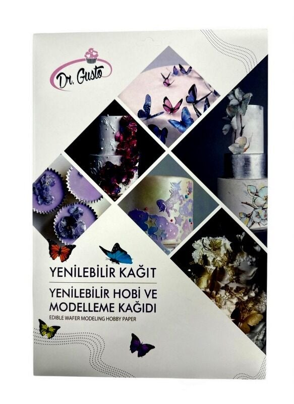 Dr Gusto Beyaz Renk Modelleme Kağıdı 100 lü Paket