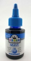 MAVİ SIVI DECOL GIDA BOYASI 60mg