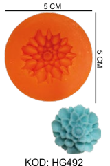 Krizantem Silikon Kalıbı HG492