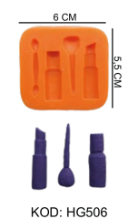 Makyaj Malzemeleri Silikon Kalıbı HG506